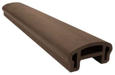 Перила вехнее фигурное Woodvex Select Темно - Коричневый купить в Прокопьевске