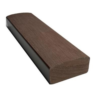 Лавочный брус Ecodecking Некст полнотелый брашированный 70х35 шоколад купить в Прокопьевске