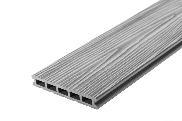 Террасная доска из ДПК RusDecking Unodeck Mogano - Серый купить в Прокопьевске