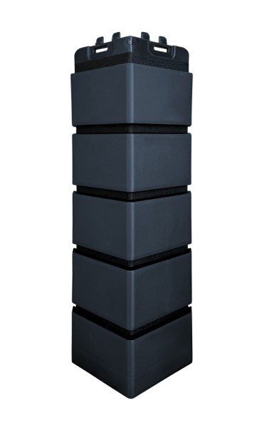 Угол Grand Line клинкерный кирпич ПРЕМИУМ Графит (шов RAL 9005) купить в Прокопьевске