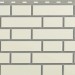 Фасадная панель Альта-Профиль, Кирпич Клинкерный, Белый купить в Прокопьевске