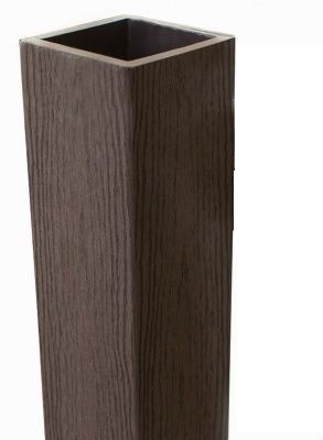 Столб опорный Woodvex Co-Extrusion Венге купить в Прокопьевске