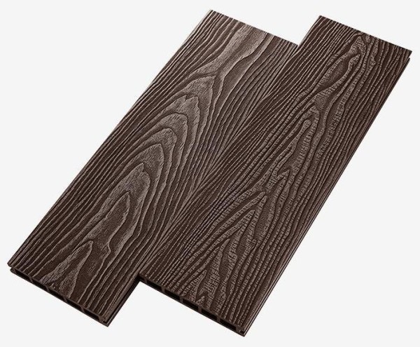 Террасная доска из ДПК RusDecking Unodeck Vintage - Венге купить в Прокопьевске