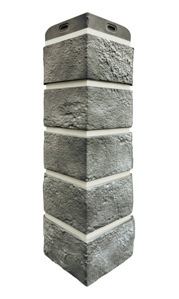 Угол Grand Line состаренный кирпич Элит гранит, ШОВ белый купить в Прокопьевске