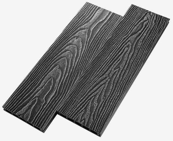 Террасная доска из ДПК RusDecking Unodeck Vintage - Графит купить в Прокопьевске