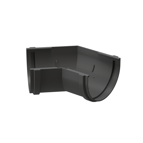 Угол желоба 135˚ Docke Premium Графит купить в Прокопьевске