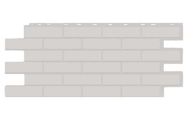 Фасадная панель T-Siding Кирпич Модерн Эко Уайт купить в Прокопьевске