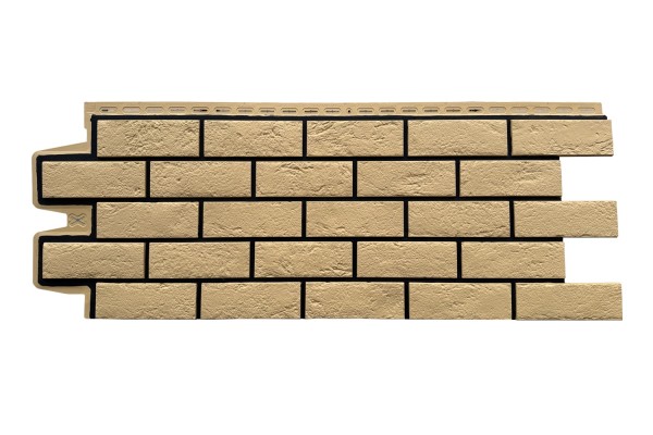 ФП Grand Line состаренный кирпич премиум Песочный (шов RAL 9005) купить в Прокопьевске