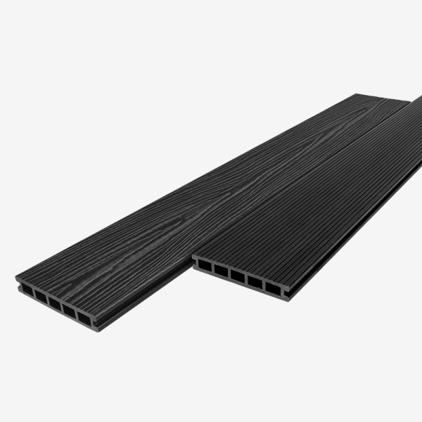 Террасная доска из ДПК RusDecking Unodeck Ultra - Графит купить в Прокопьевске